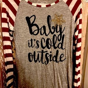 Color Bear shirt! Baby, It’s cold outside!